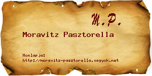 Moravitz Pasztorella névjegykártya
